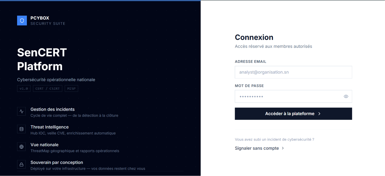 PCYBOX CERT Platform